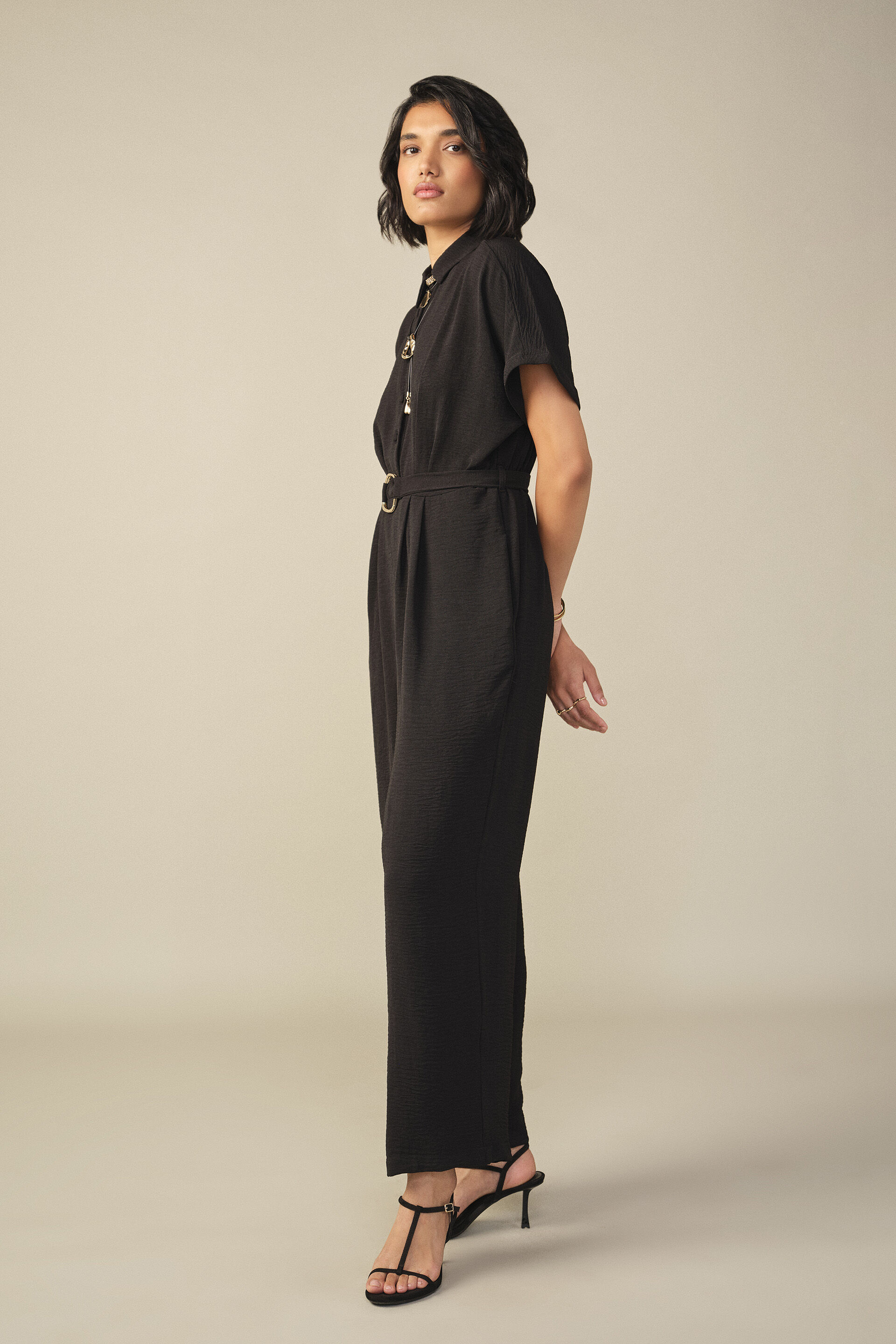 Versatile Jumpsuit in Black, Black, image 3